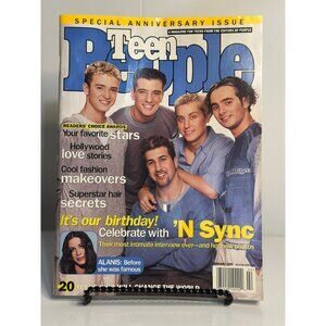 VTG Teen People Magazine – February 1999, *NSYNC Cover Alanis Morissette Feature